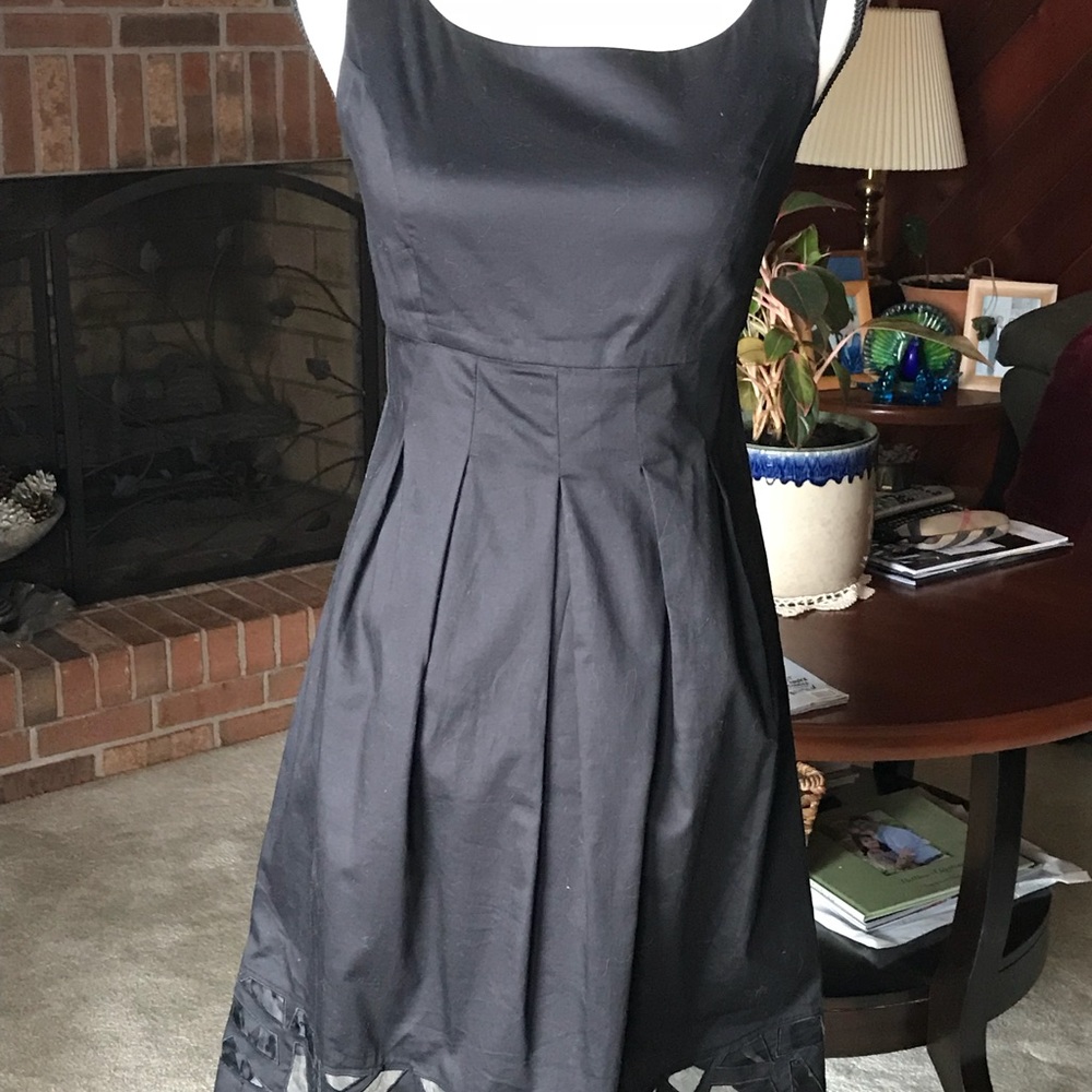 Evening black dress